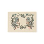 Coral & Tusk Embroidered Greeting Card