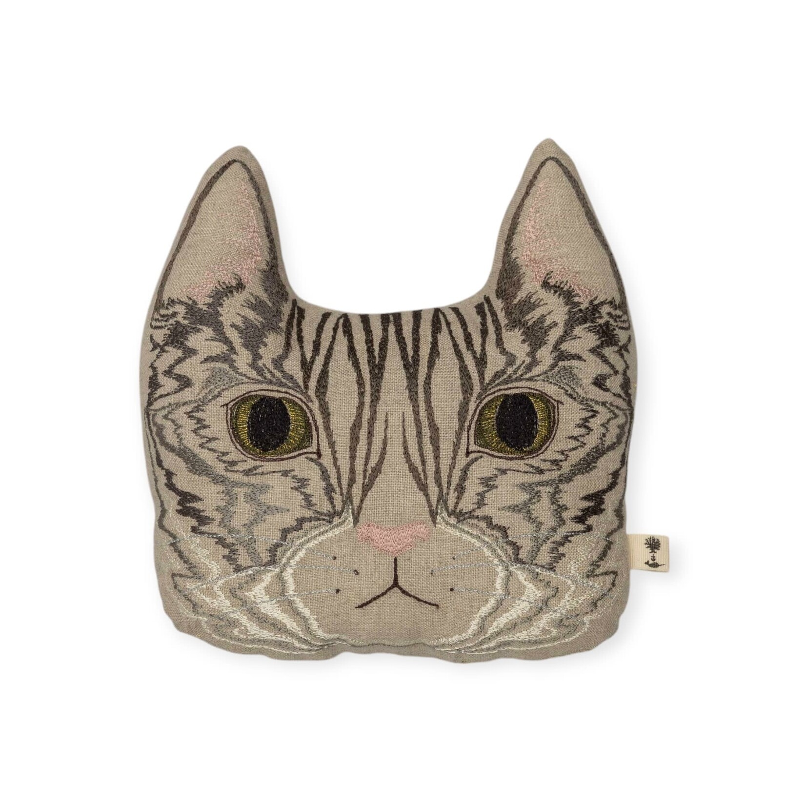 Coral & Tusk Tabby Cat Tiny Pillow