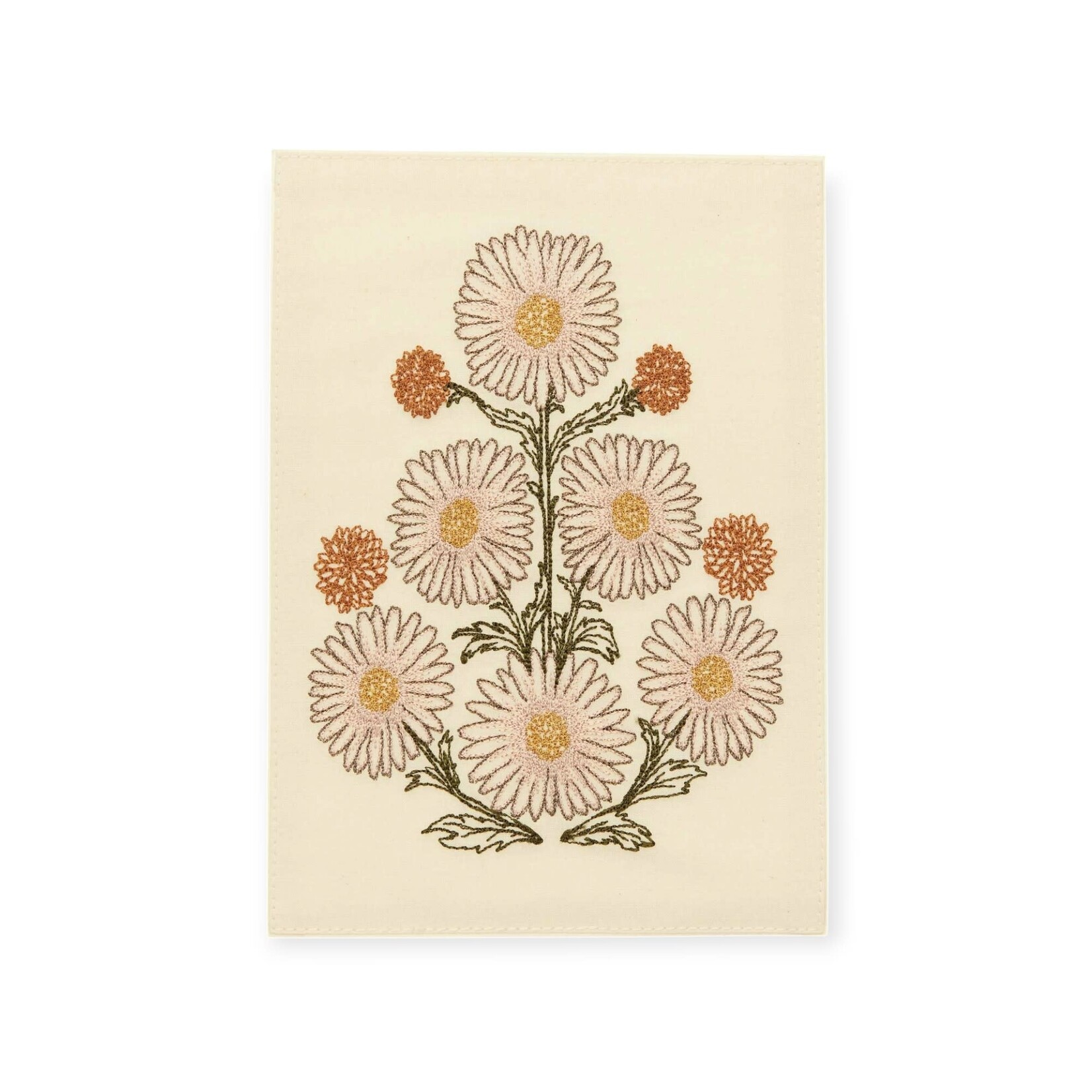 Coral & Tusk Embroidered Greeting Card