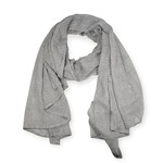Graymarket Design Alice Stripes Black Block Print Scarf
