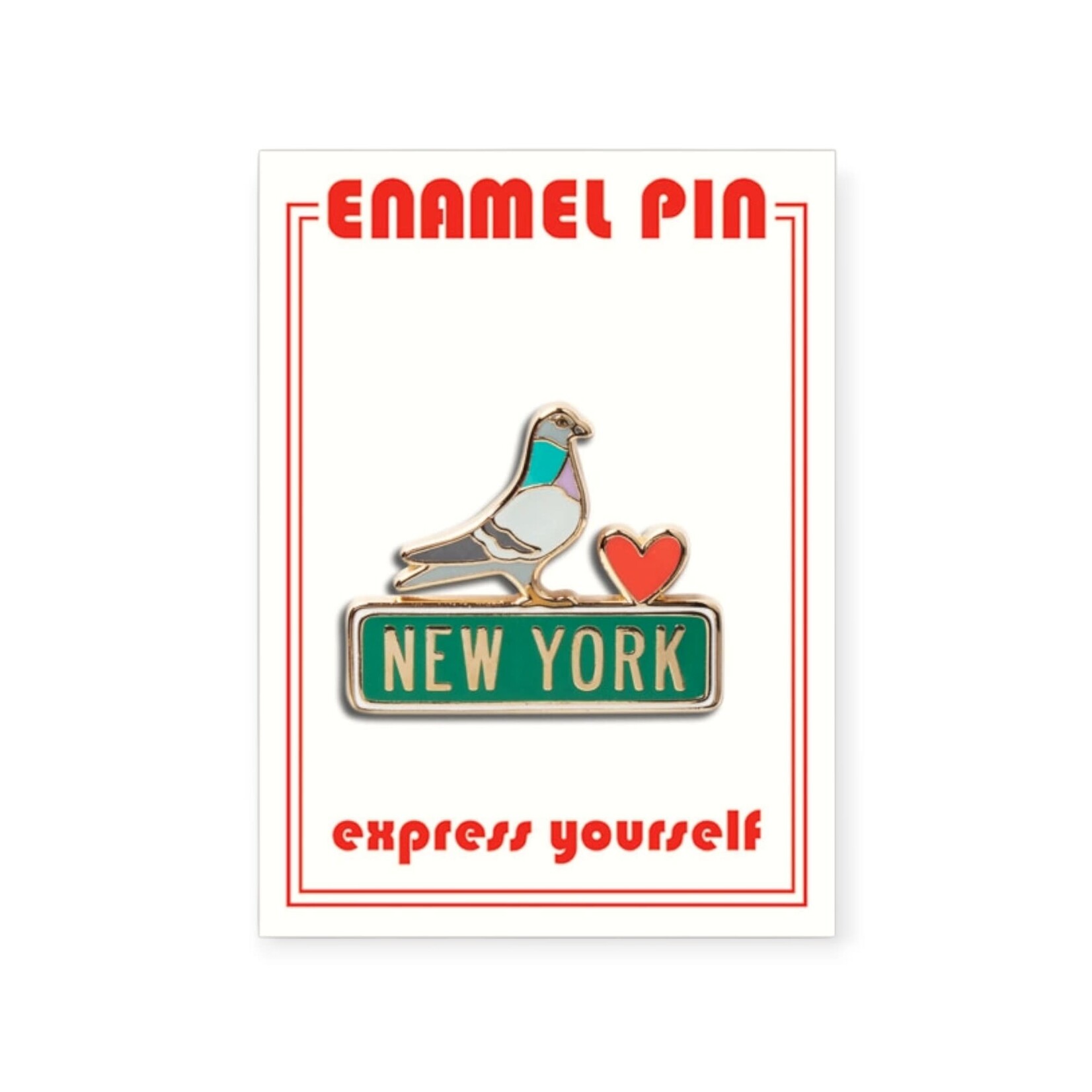 The Found Enamel Pin