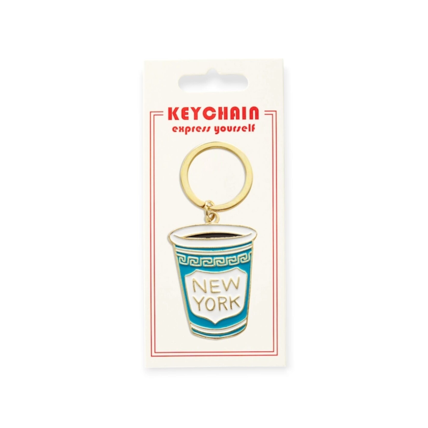 The Found Enamel Keychain