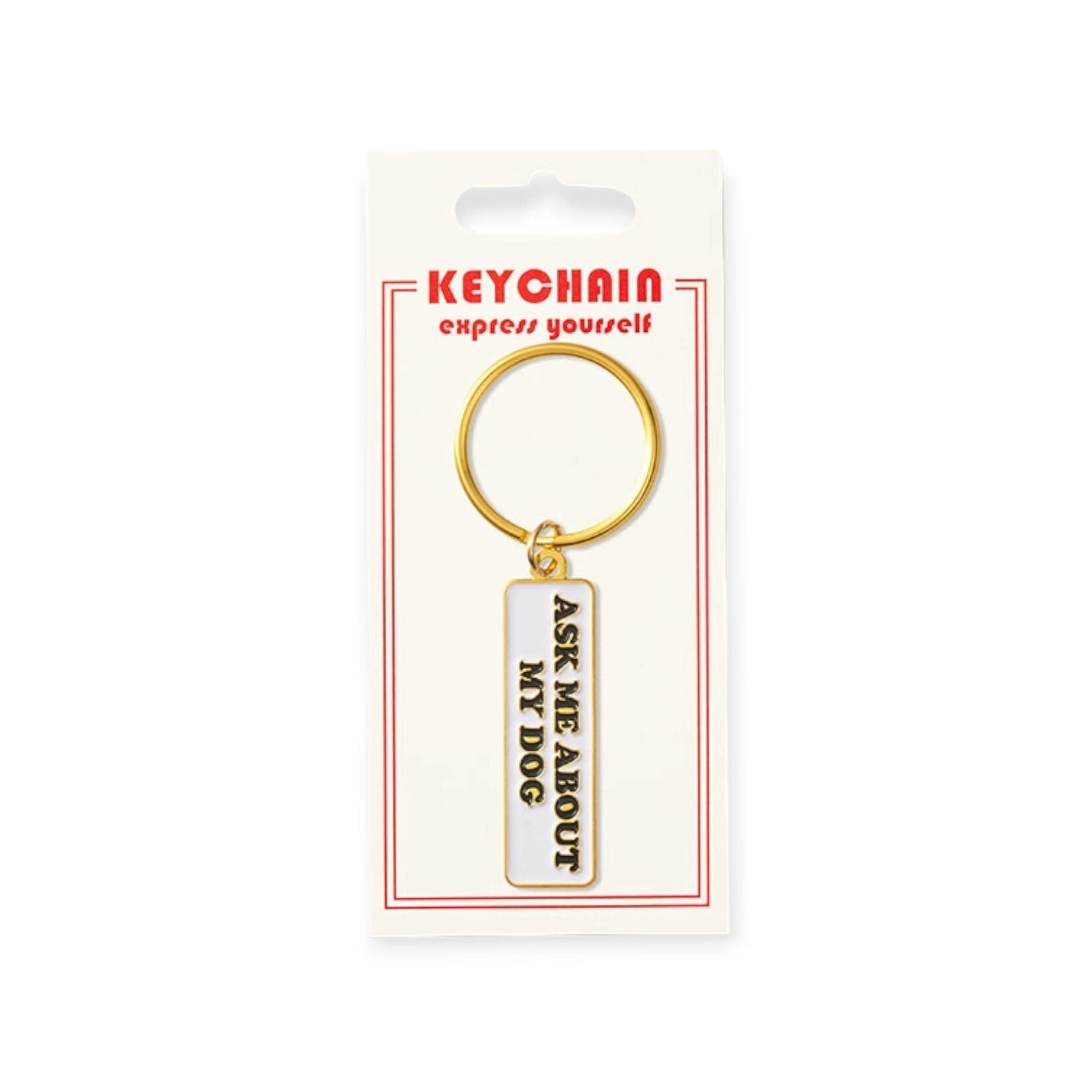 The Found Enamel Keychain