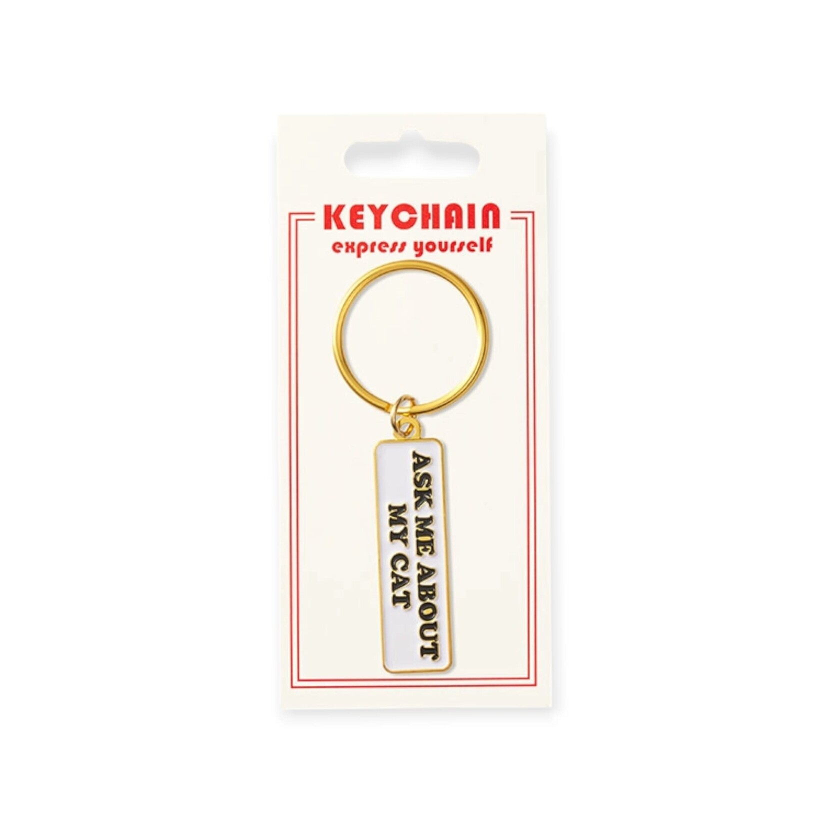 The Found Enamel Keychain