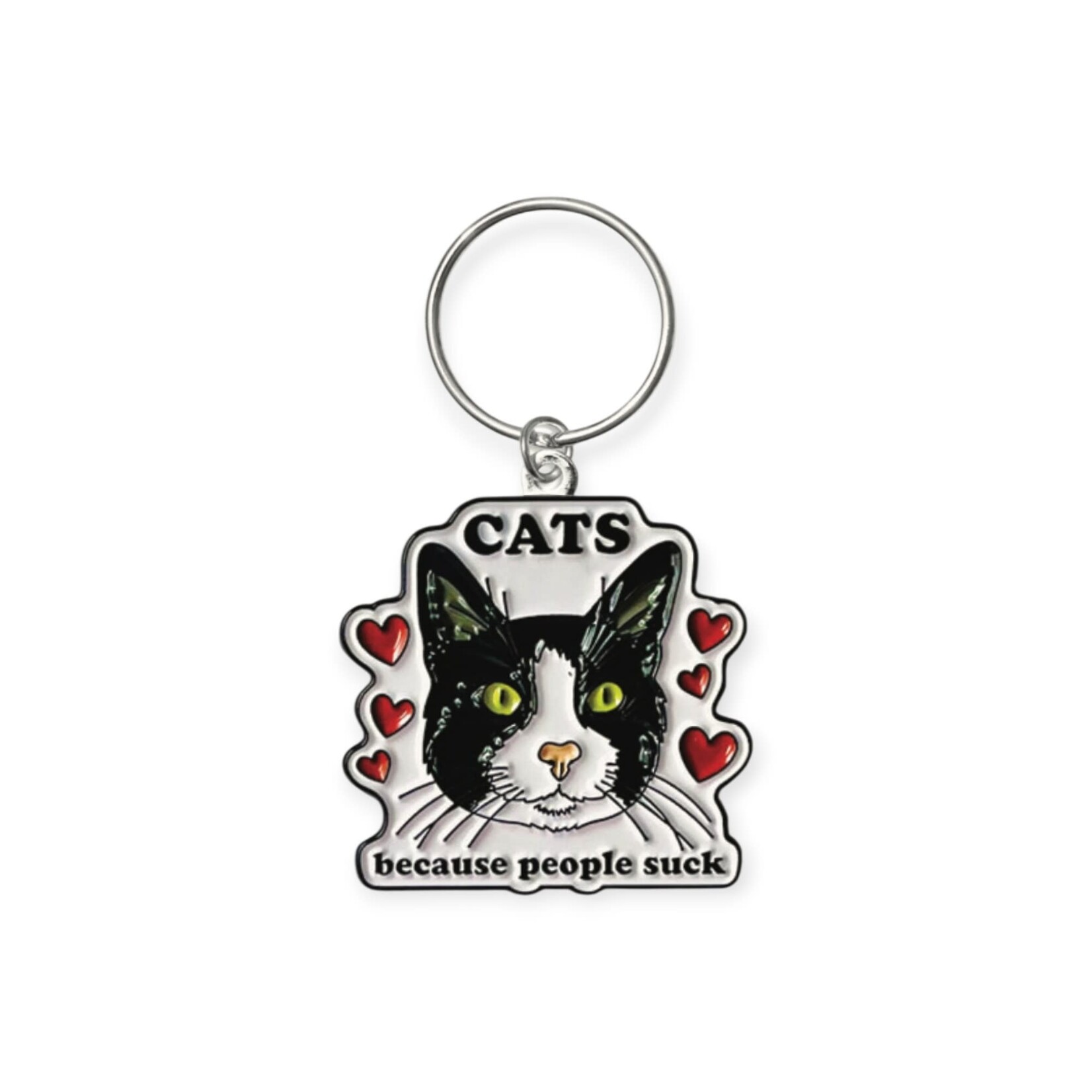 The Found Enamel Keychain