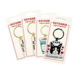 The Found Enamel Keychain