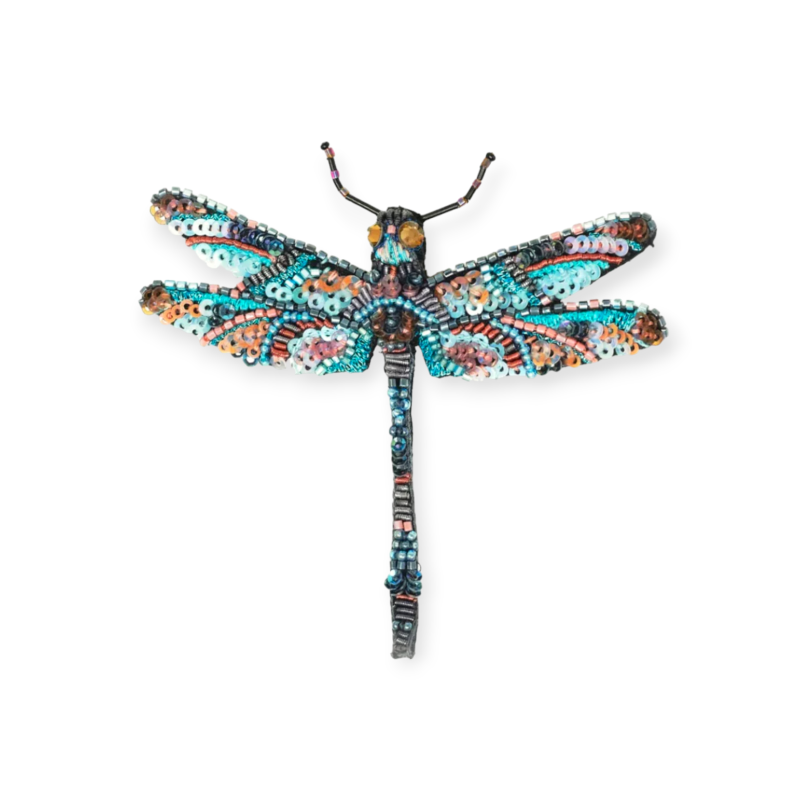 Jeweled Dragonfly Brooch