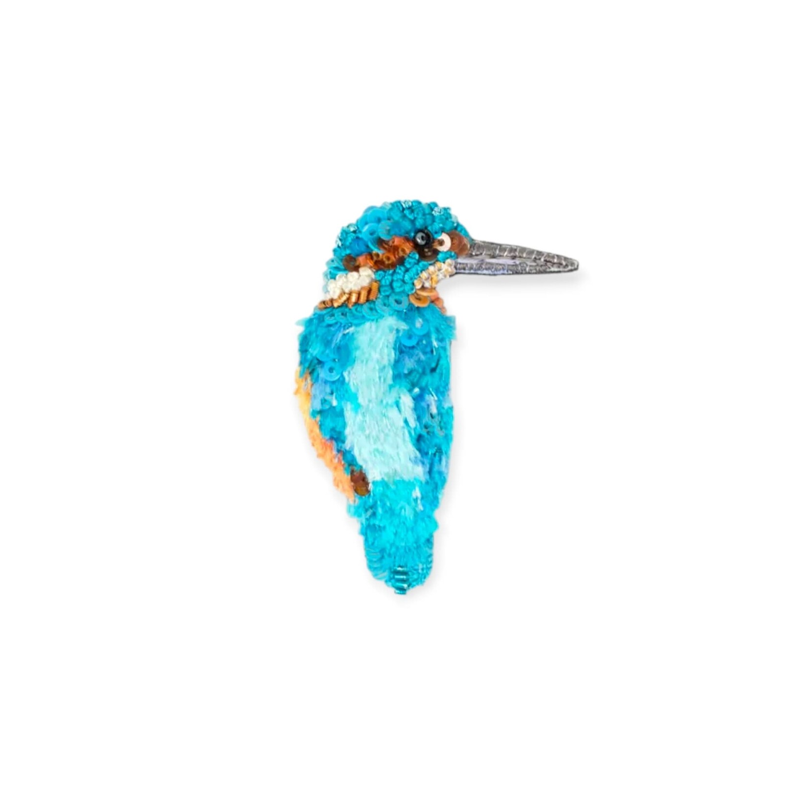 River Kingfisher Brooch