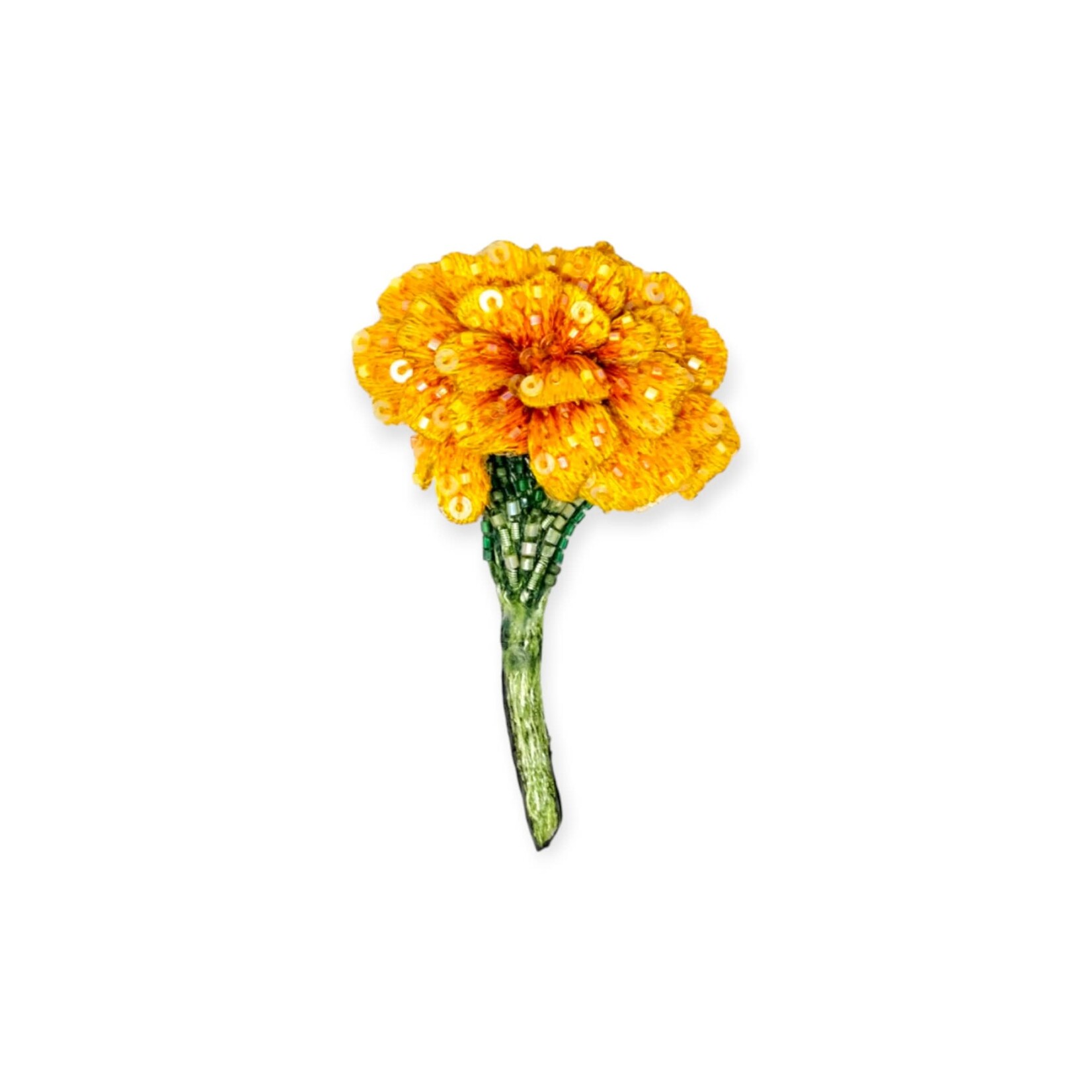 Vintage Marigold Brooch