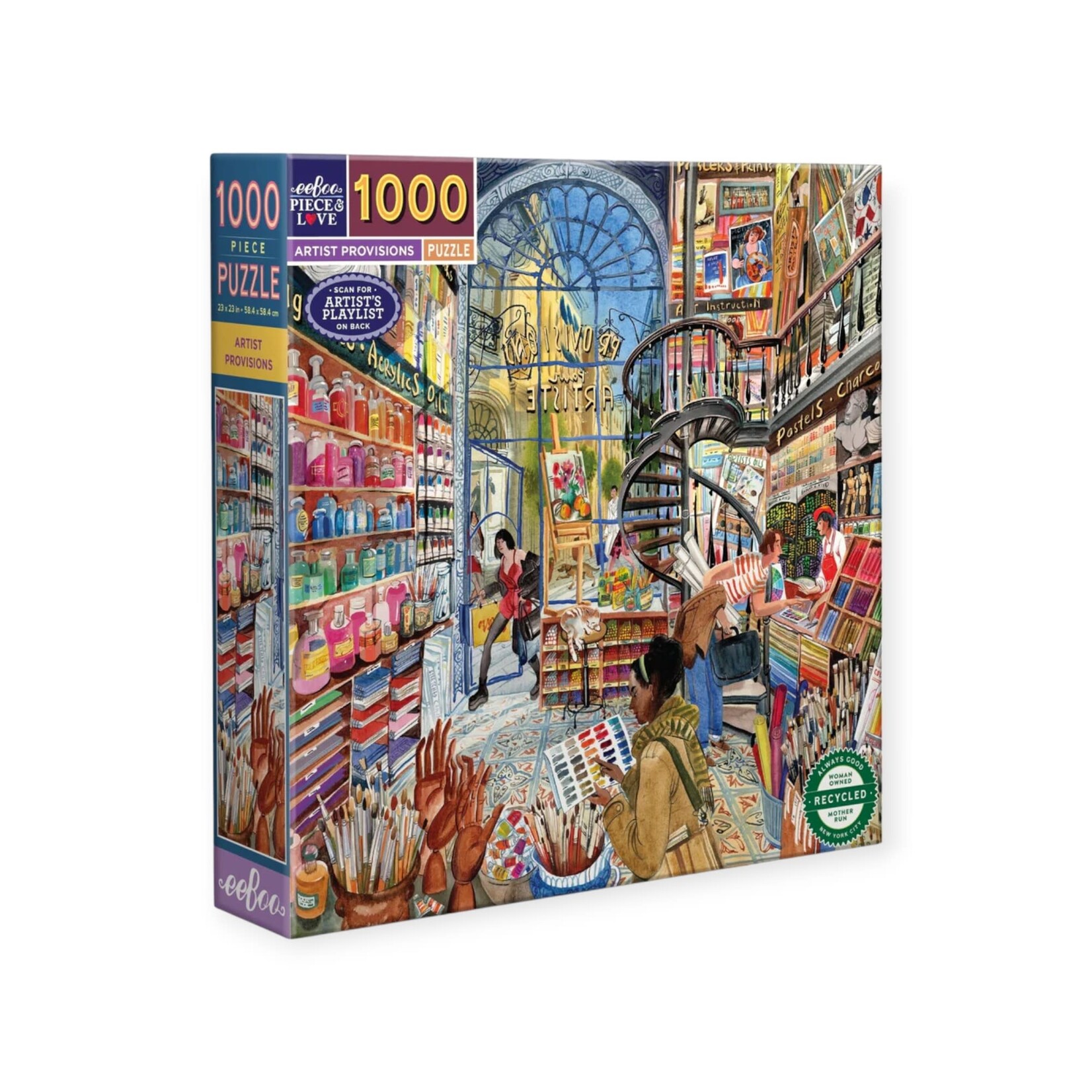 Eeboo 1000 pc Puzzle