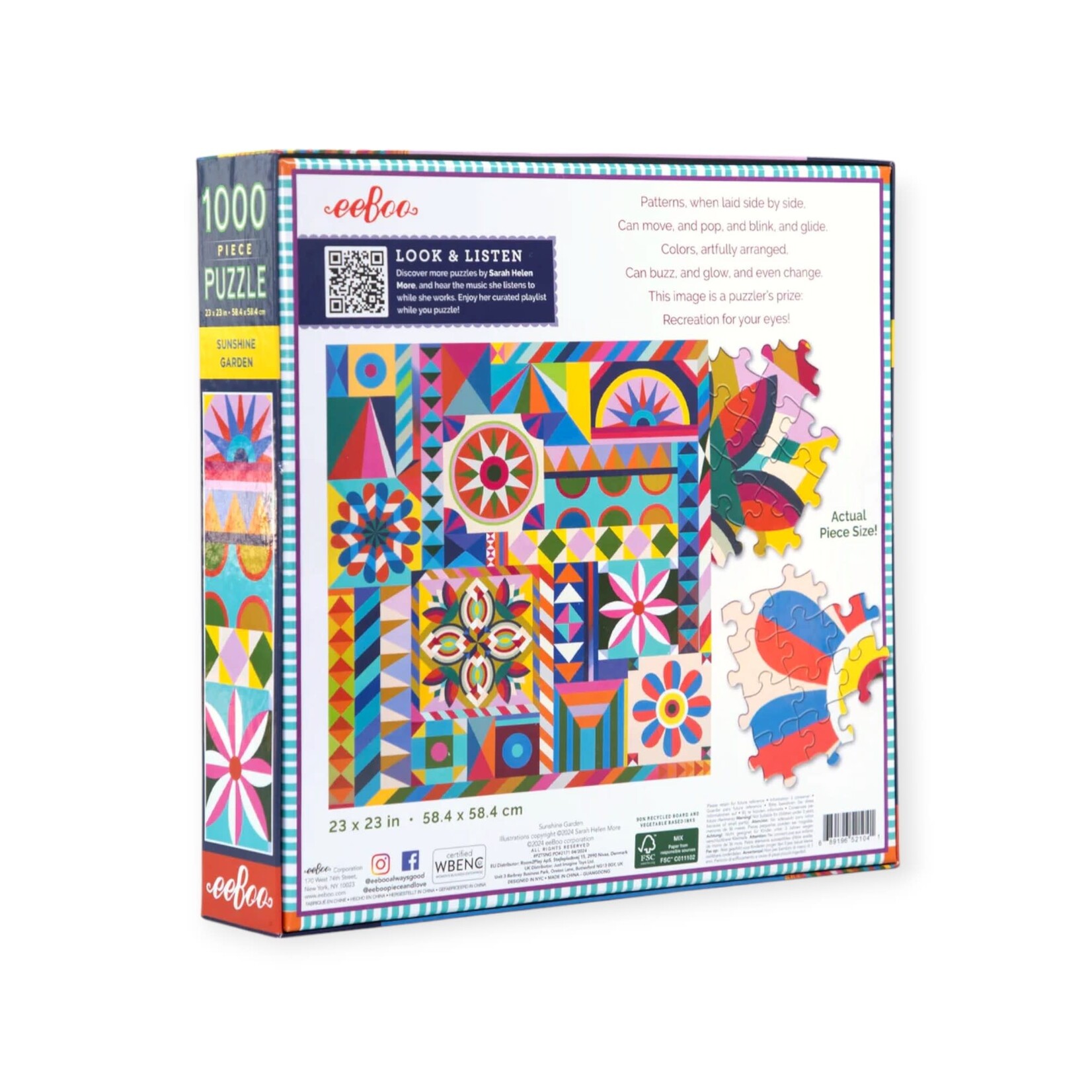 Eeboo 1000 pc Puzzle