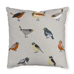 Natural Habitat Ten Birds Pillow