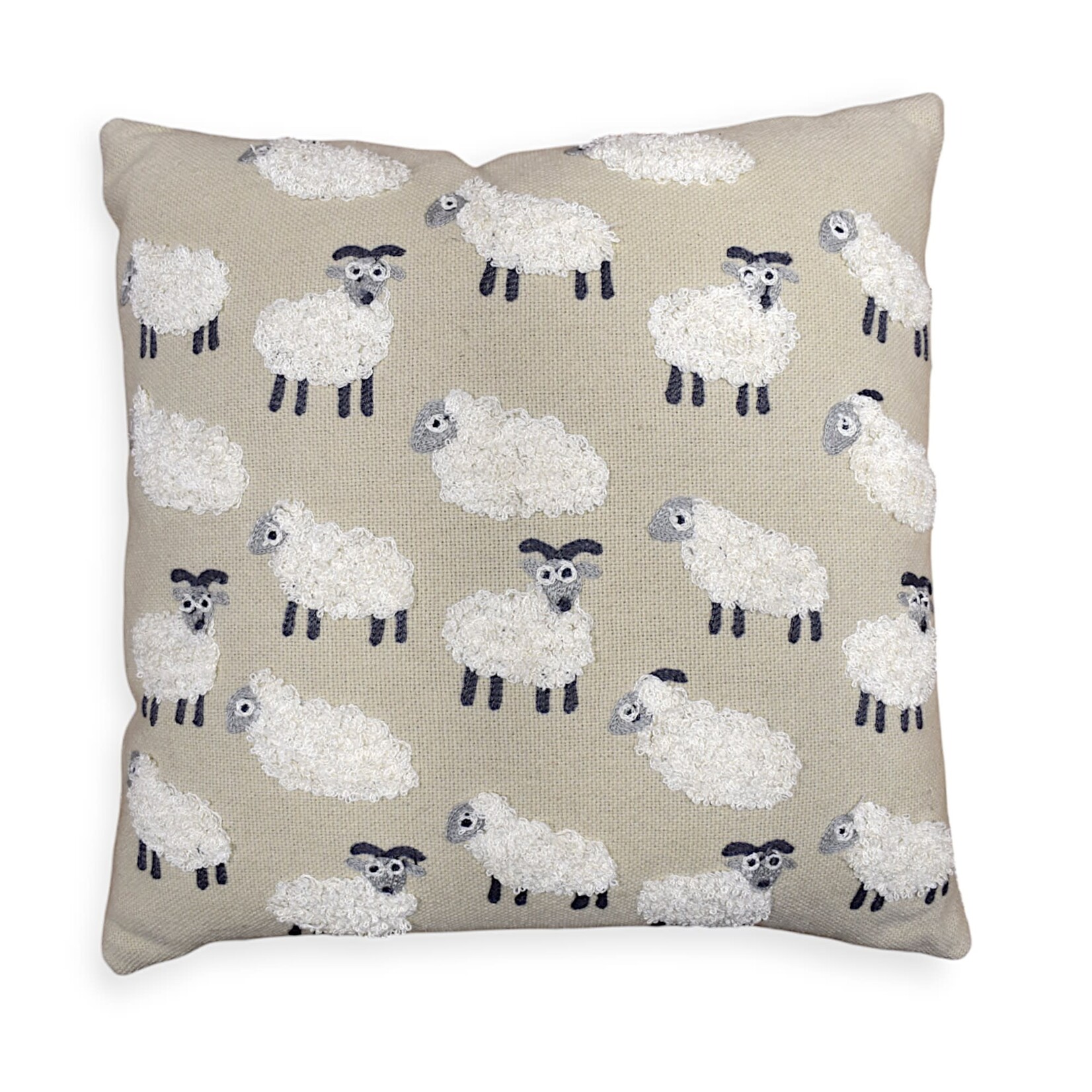 Natural Habitat Flock of Sheep Sand Pillow