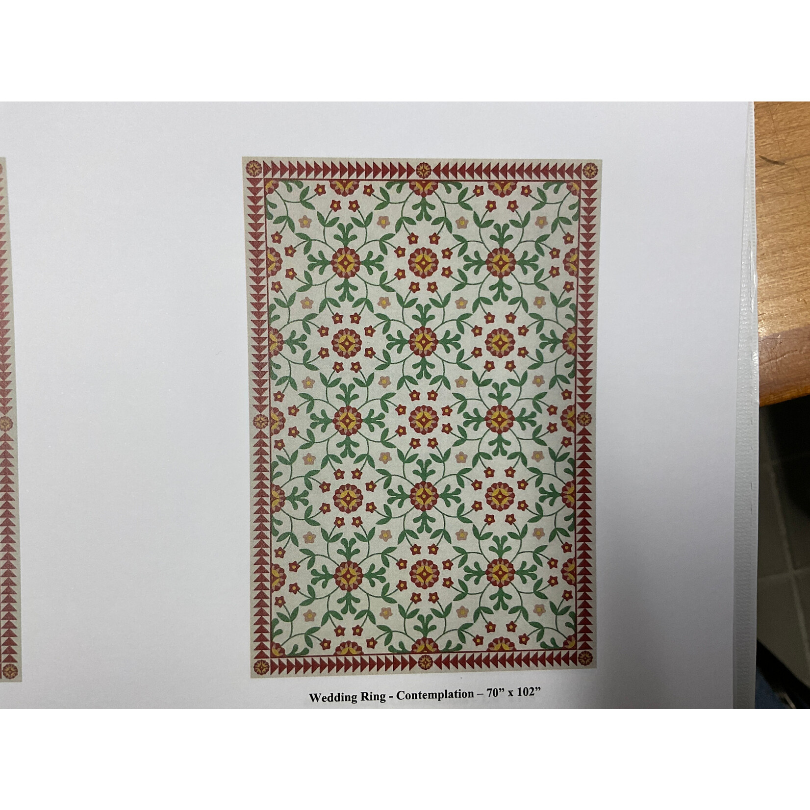 Whig Rose Vintage Vinyl Floorcloths