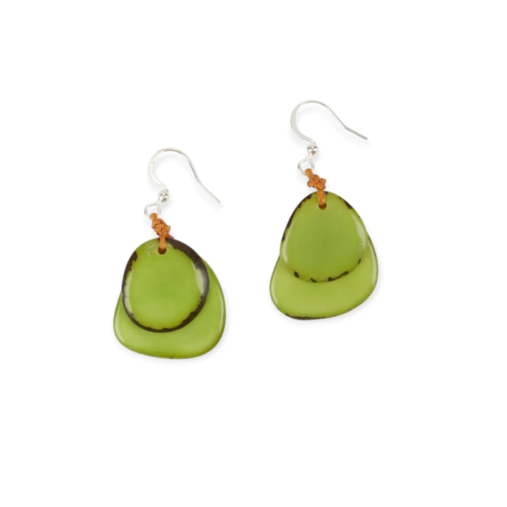 Organic Tagua Jewelry Fiesta Earrings