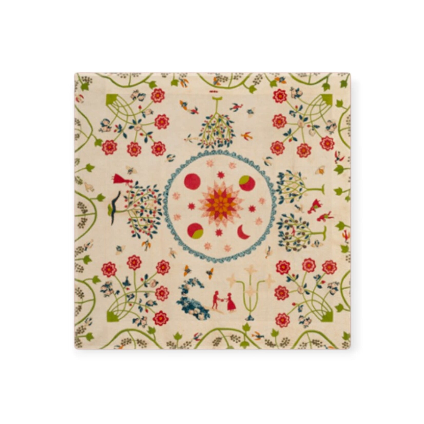 Museum Store Products Ecology Magnet Adam and Eve in the Garden of Eden Quilt