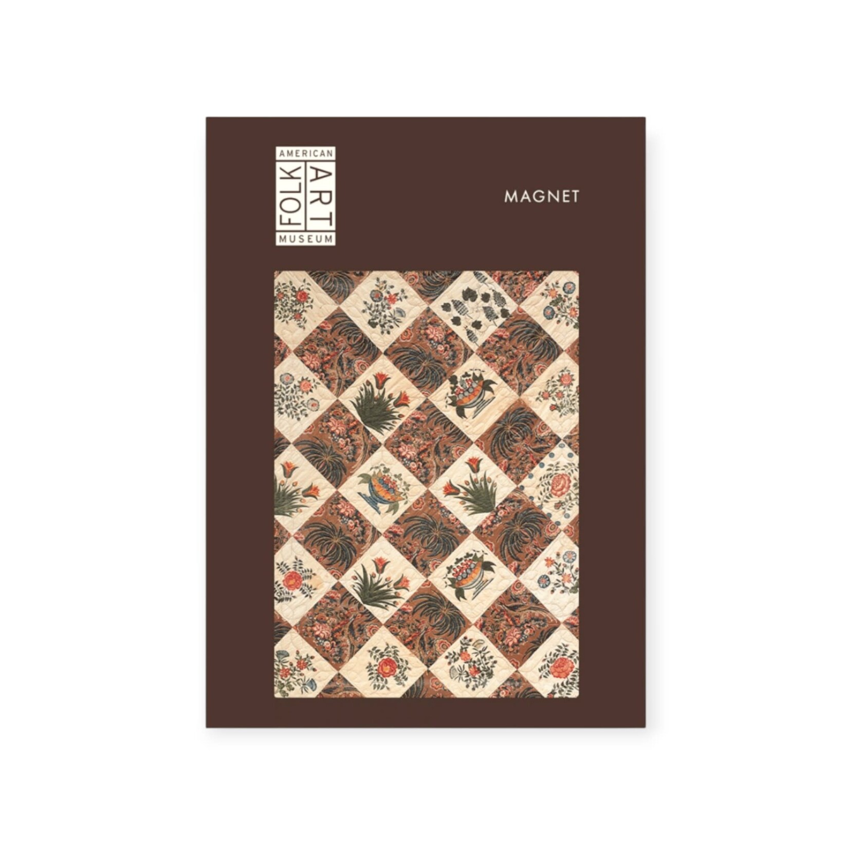 Museum Store Products Ecology Magnet Stenciled Quilt