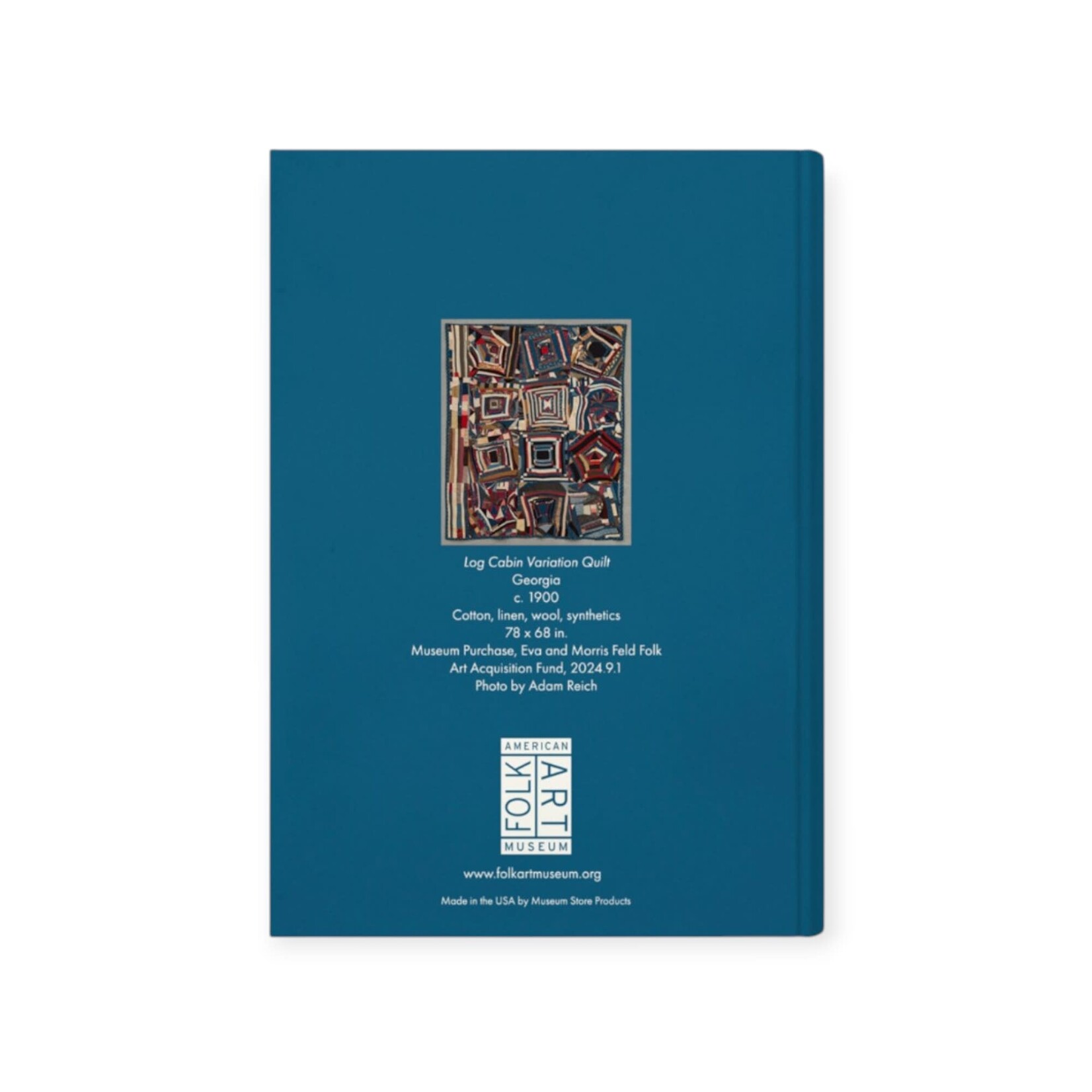 Museum Store Products Ecology Journal Log Cabin Variation Quilt