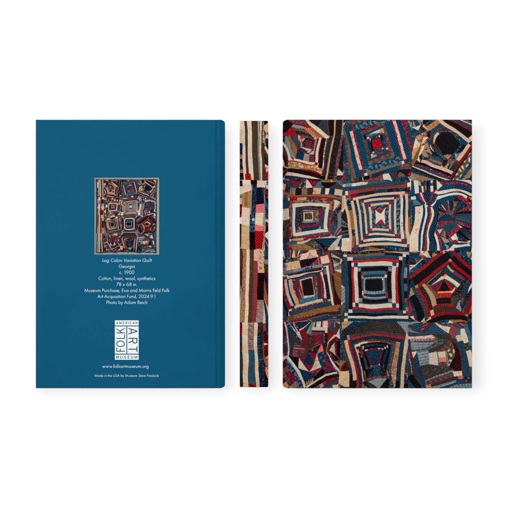 Museum Store Products Ecology Journal Log Cabin Variation Quilt