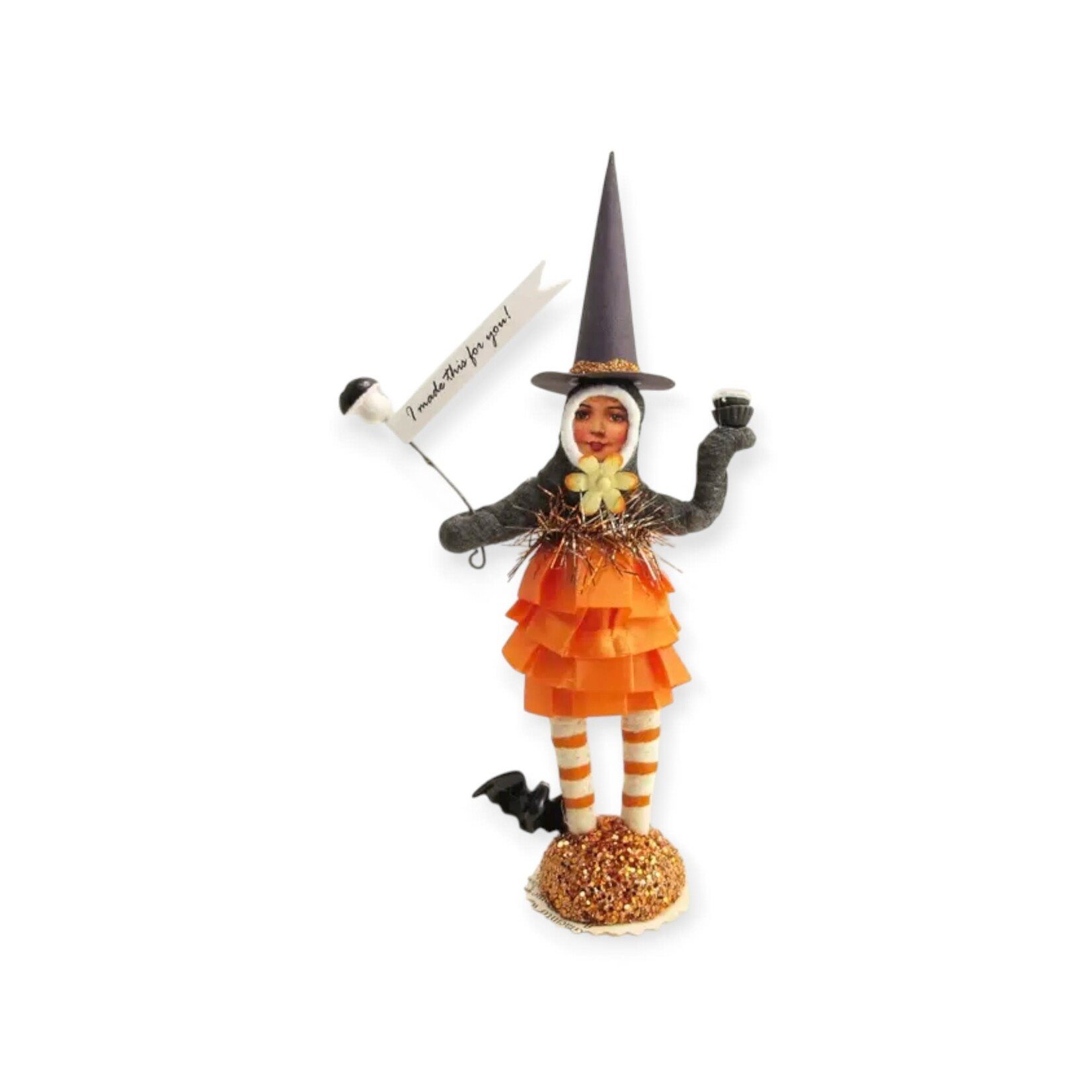 Vintage by Crystal Baking Witch Figure