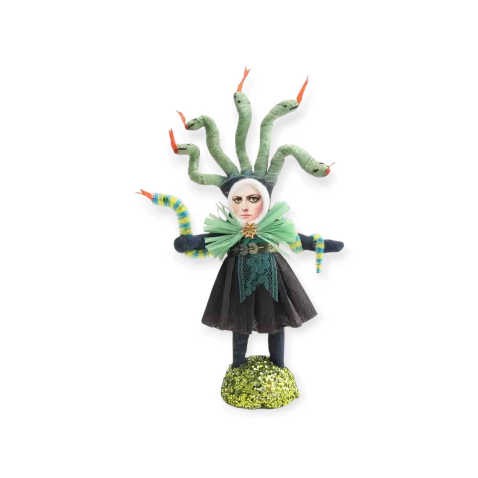Vintage by Crystal Medusa Figure