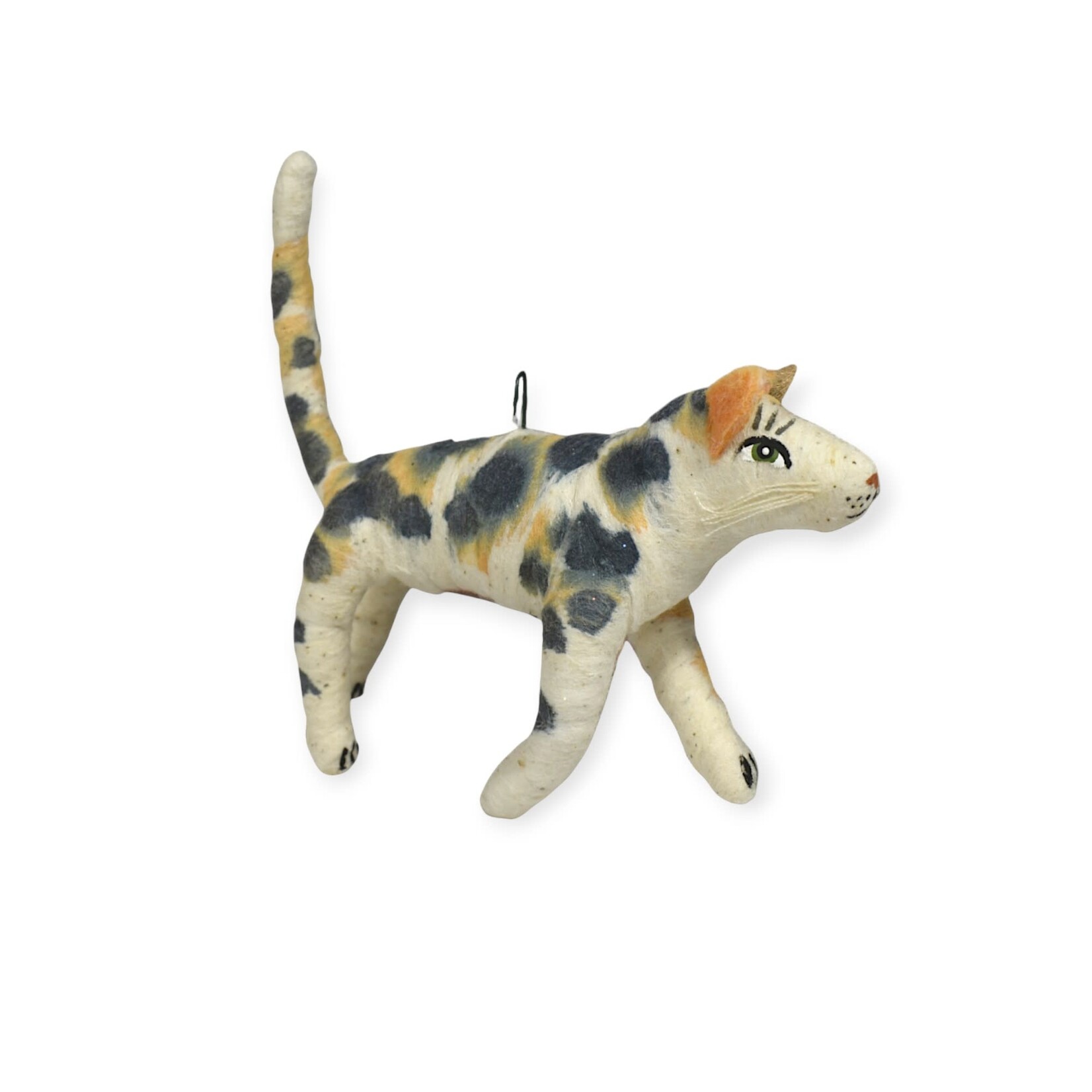 Vintage by Crystal Vintage Cat Ornament