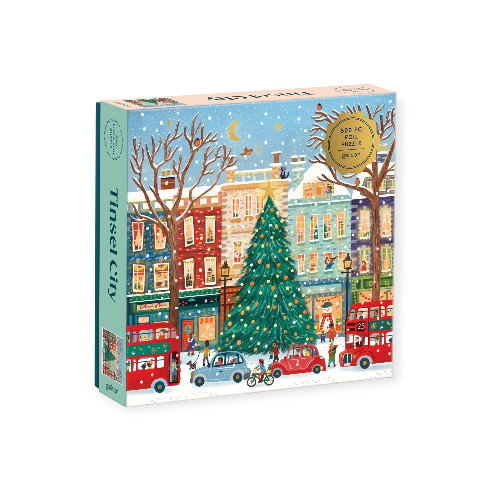 Chronicle Books Tinsel City 500 pc Puzzle