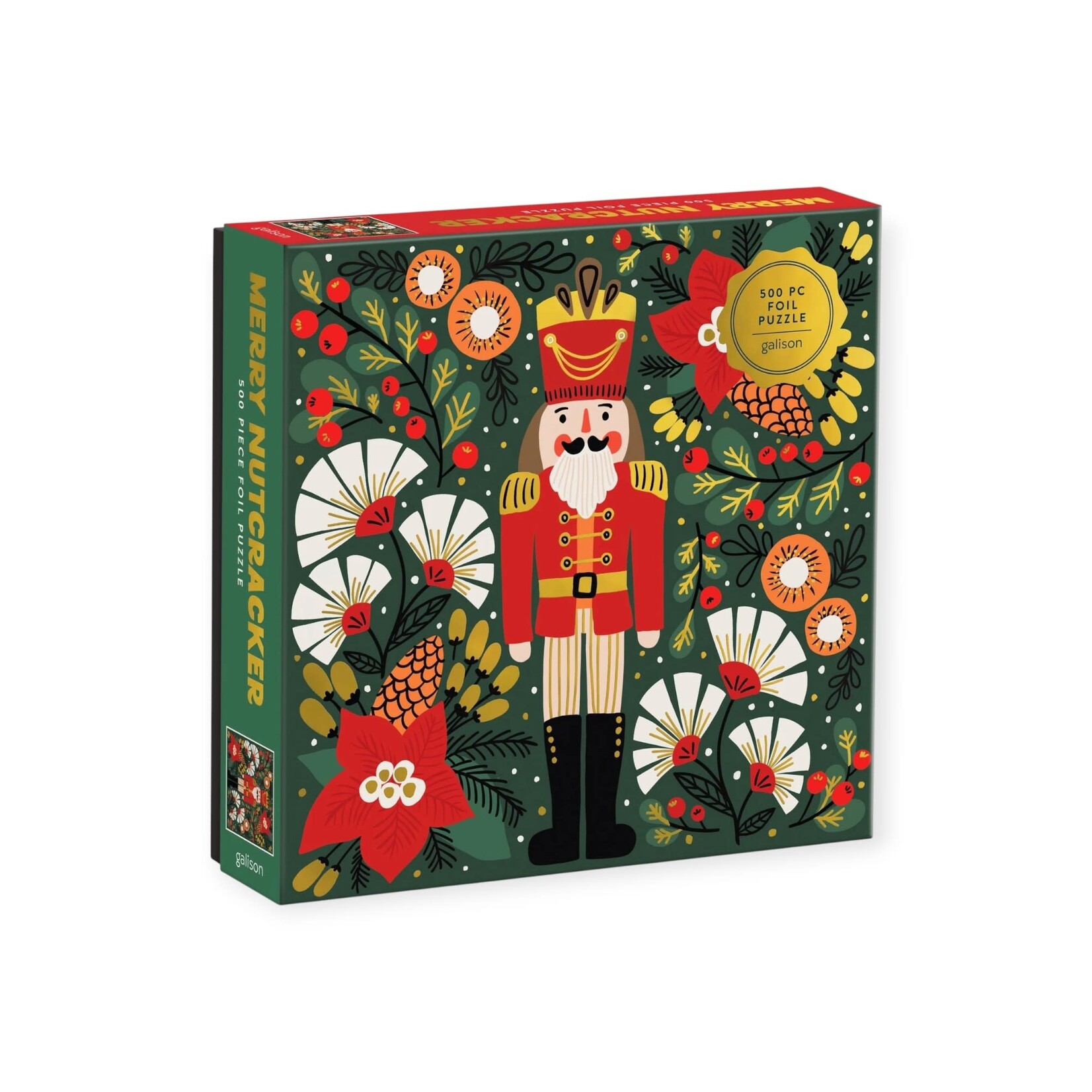 Chronicle Books Merry Nutcracker 500 pc Puzzle