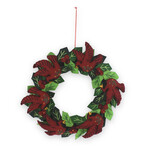 Stitch By Stitch Wreath w/ Cardinals
