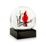 Cool Snow Globes Snow Globe Cardinal Singing