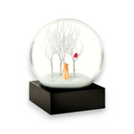 Cool Snow Globes Snow Globe Lab in Woods