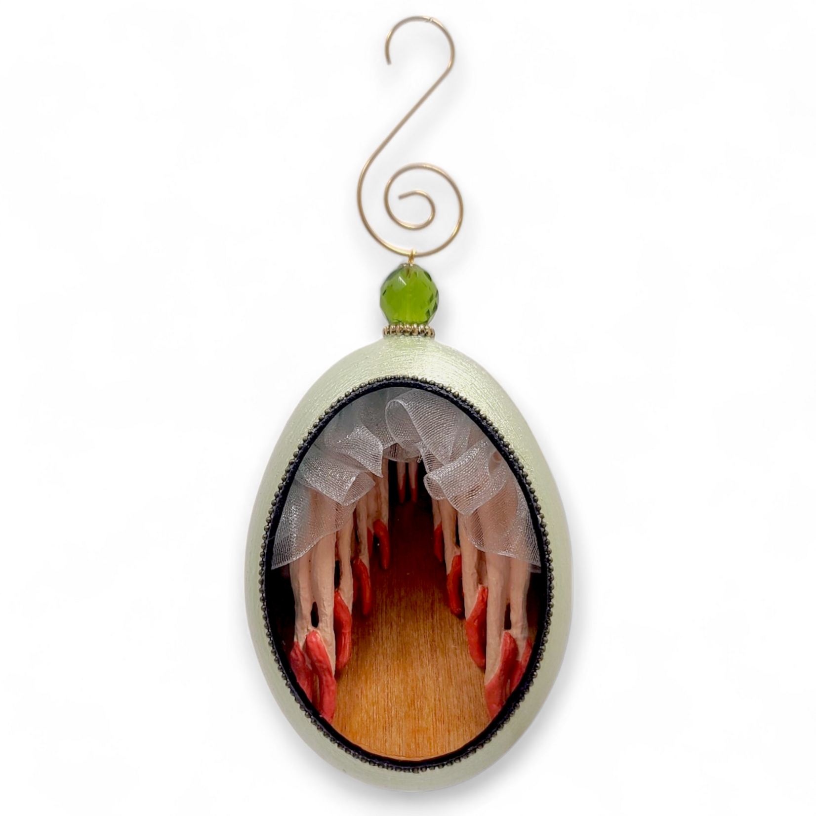 JBW Studio 9 Ladies Dancing Egg Orn