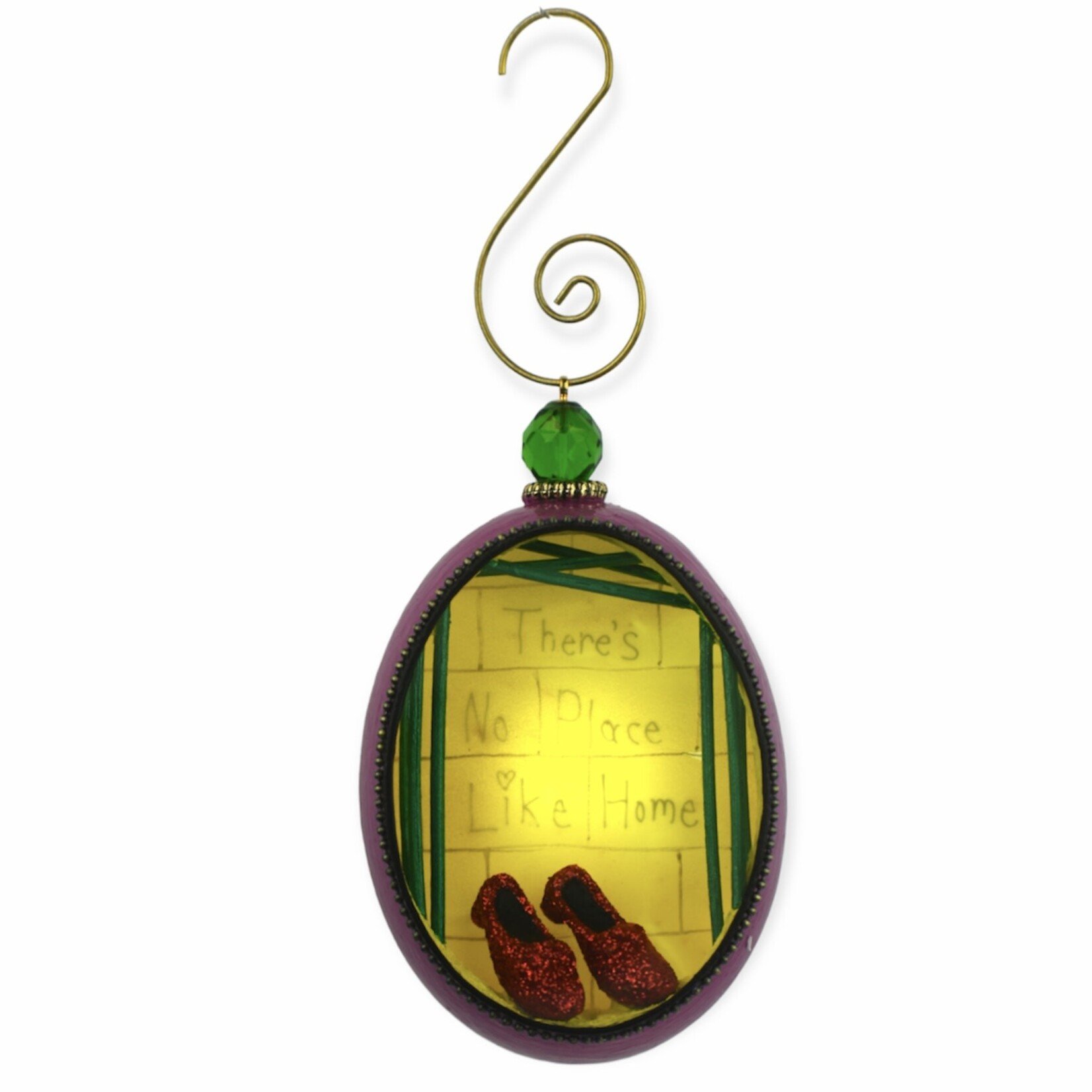 JBW Studio There's No Place Like Home Egg Orn