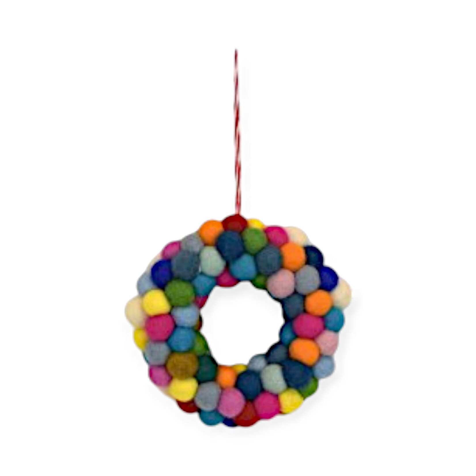 Giftsland Pompom Circle Ornament