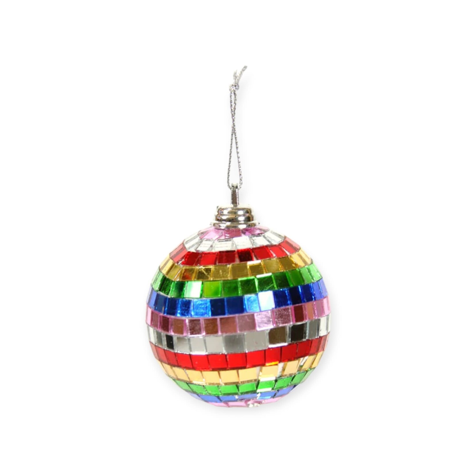 Cody Foster & Co. Spectrum Mirror Ball Ornament