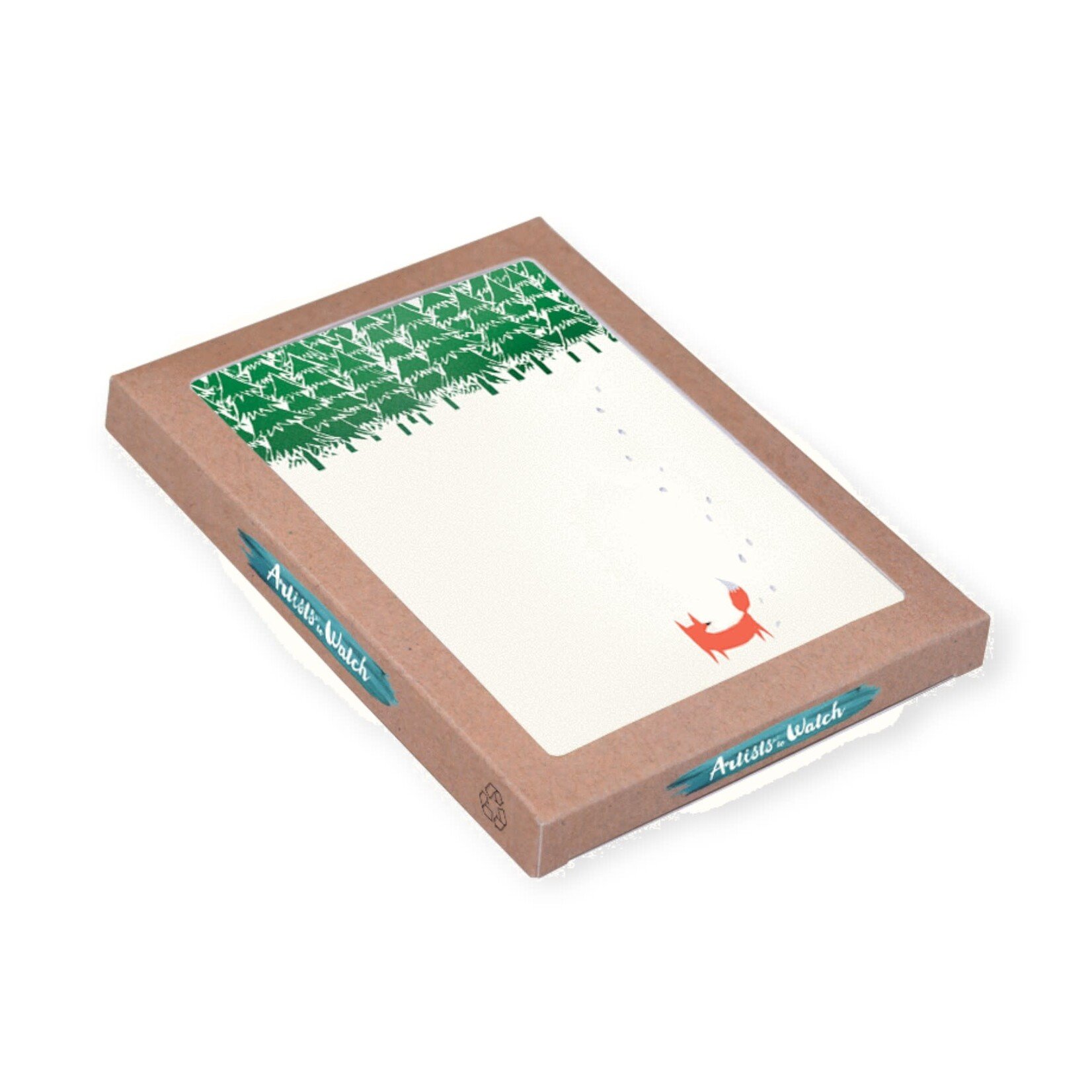 Artists To Watch Boxed Holiday Cards Alone in Forest