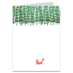 Artists To Watch Boxed Holiday Cards Alone in Forest