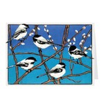 Artists To Watch Boxed Holiday Cards Chickadees