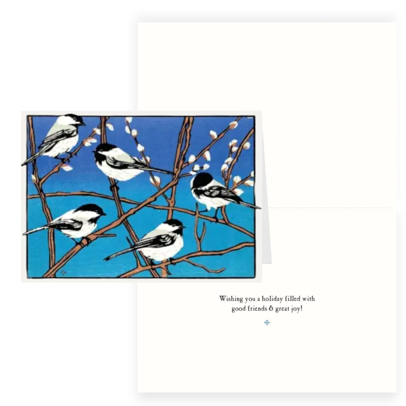 Artists To Watch Boxed Holiday Cards Chickadees