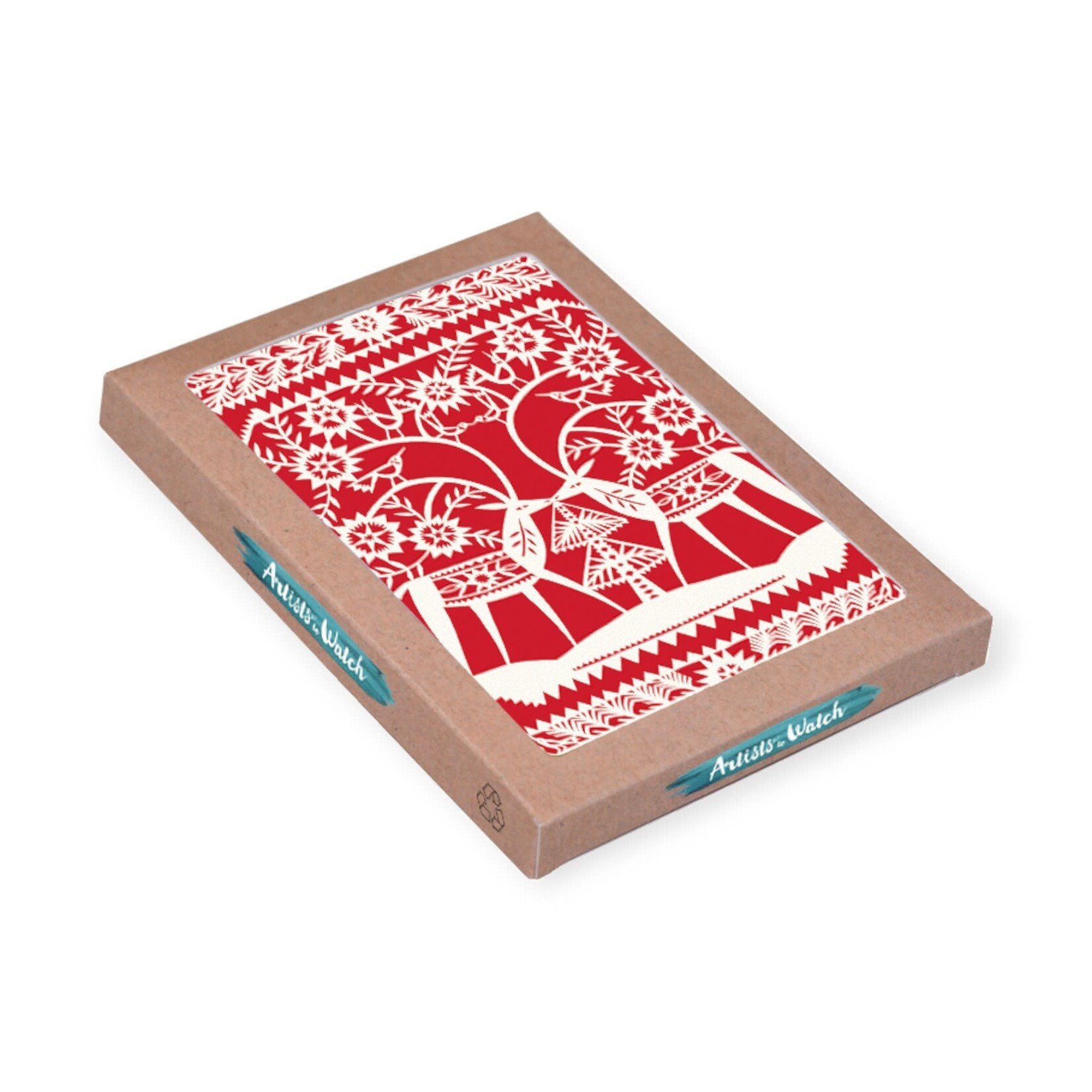 Artists To Watch Boxed Holiday Cards Reindeer