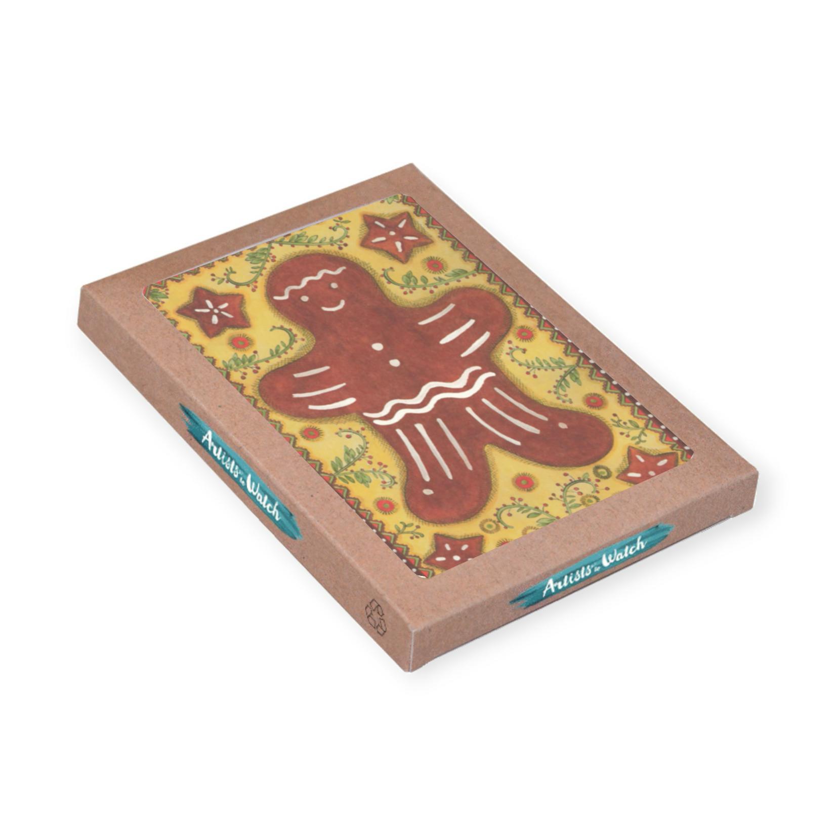 Artists To Watch Assorted Holiday Cards Gingerbread