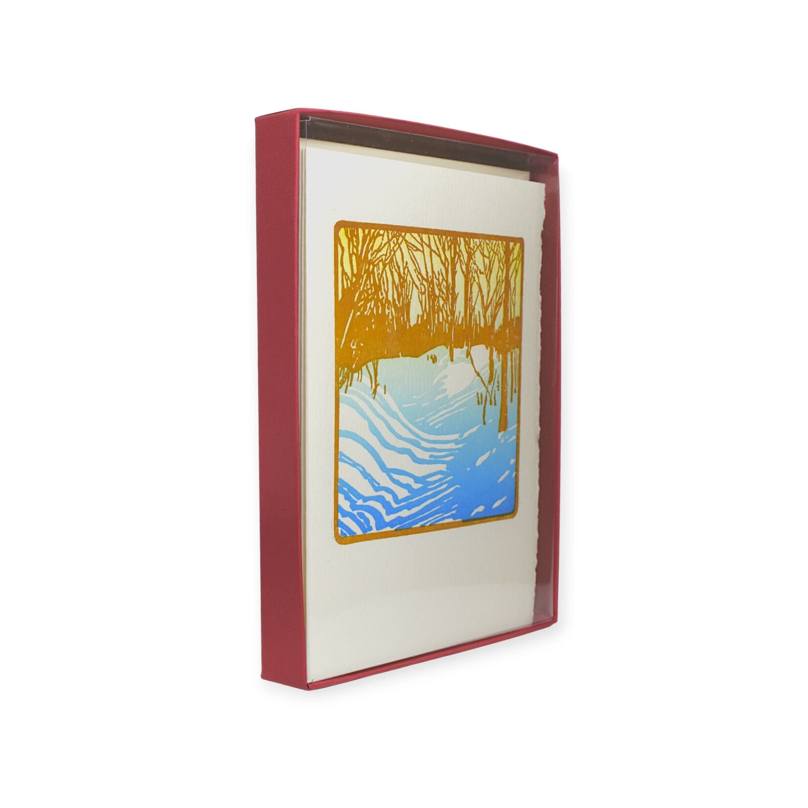 Saturn Press Winter Sunshine Box of Holiday Cards