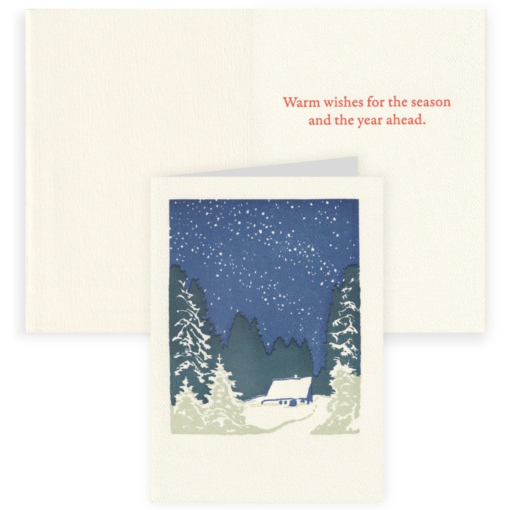 Saturn Press Quiet Night Holiday Boxed Cards