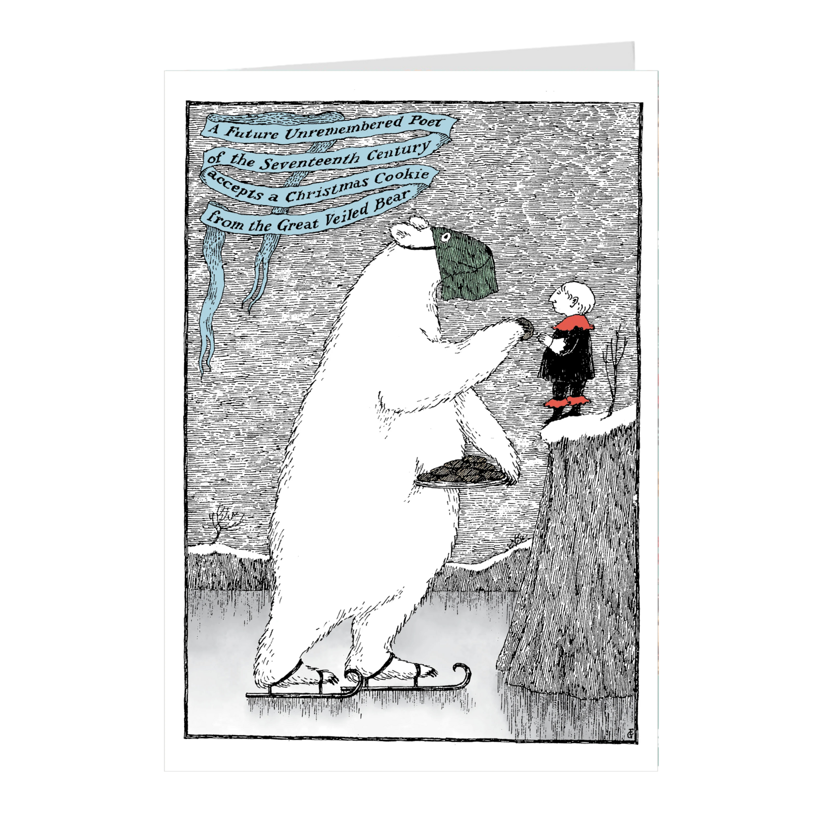 Pomegranate Communications Boxed Holiday Cards Edward Gorey