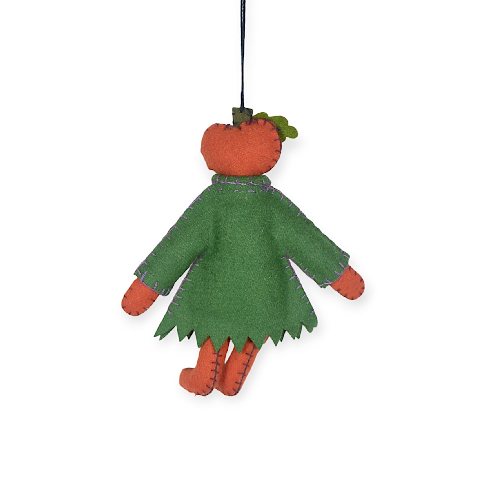 Stitch By Stitch 6" Pumpkin w/ Green Coat
