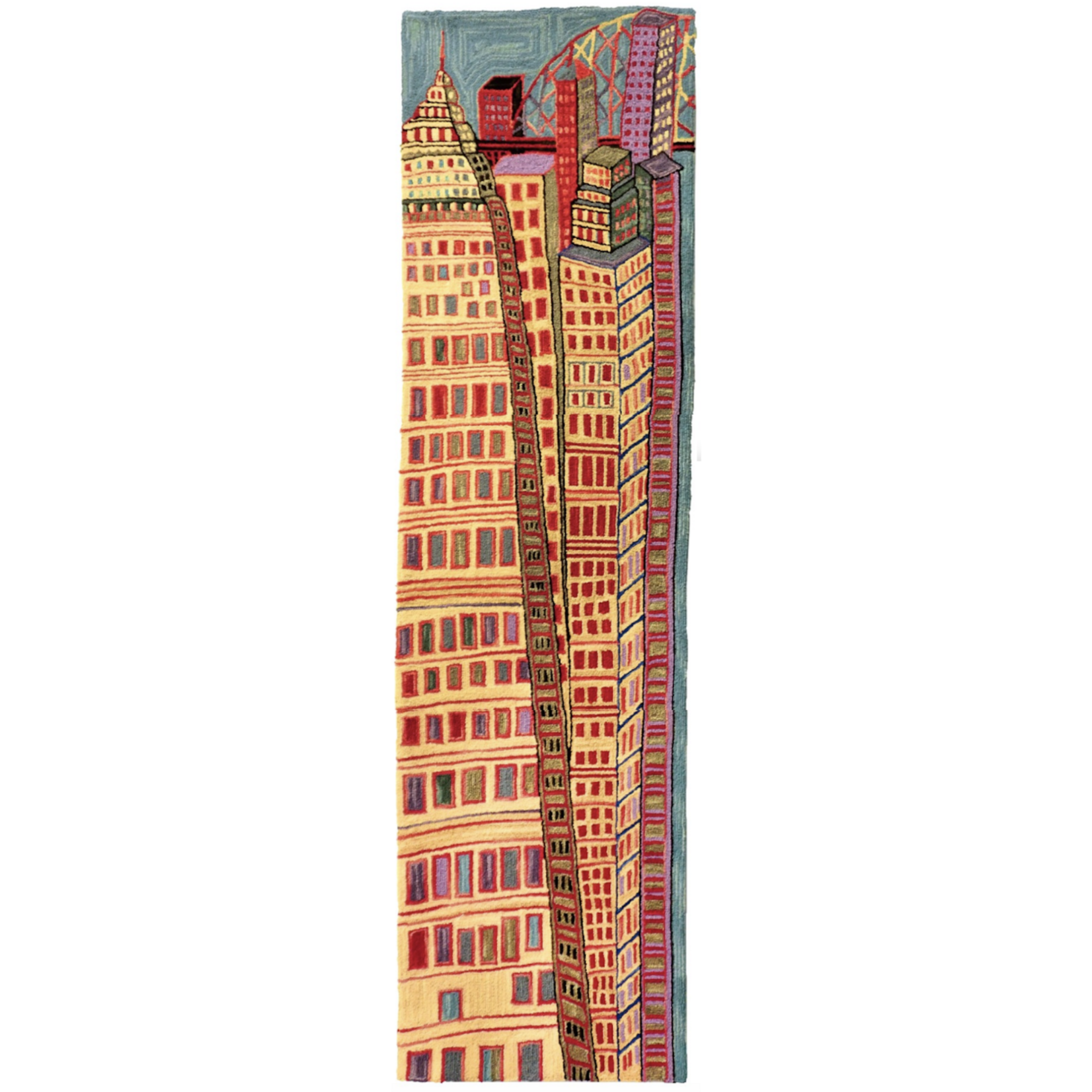 Bloomer City Wool Rug