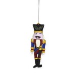 Stitch By Stitch Blue Nutcracker Ornament