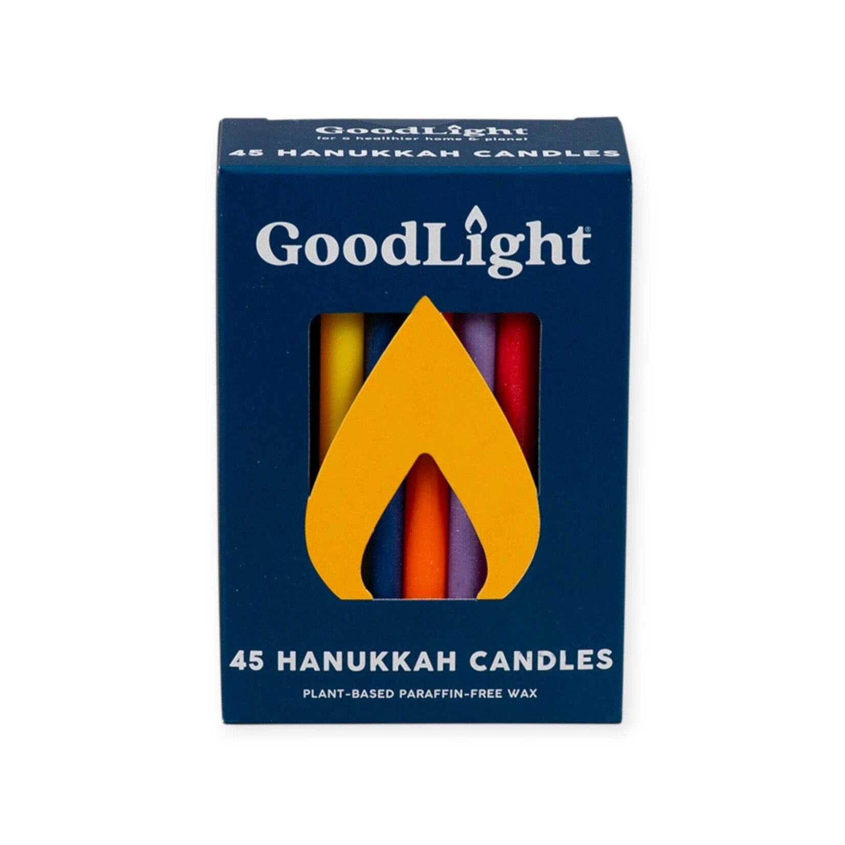 Goodlight Natural Candles Chanukah Candles 45 Set Multicolor