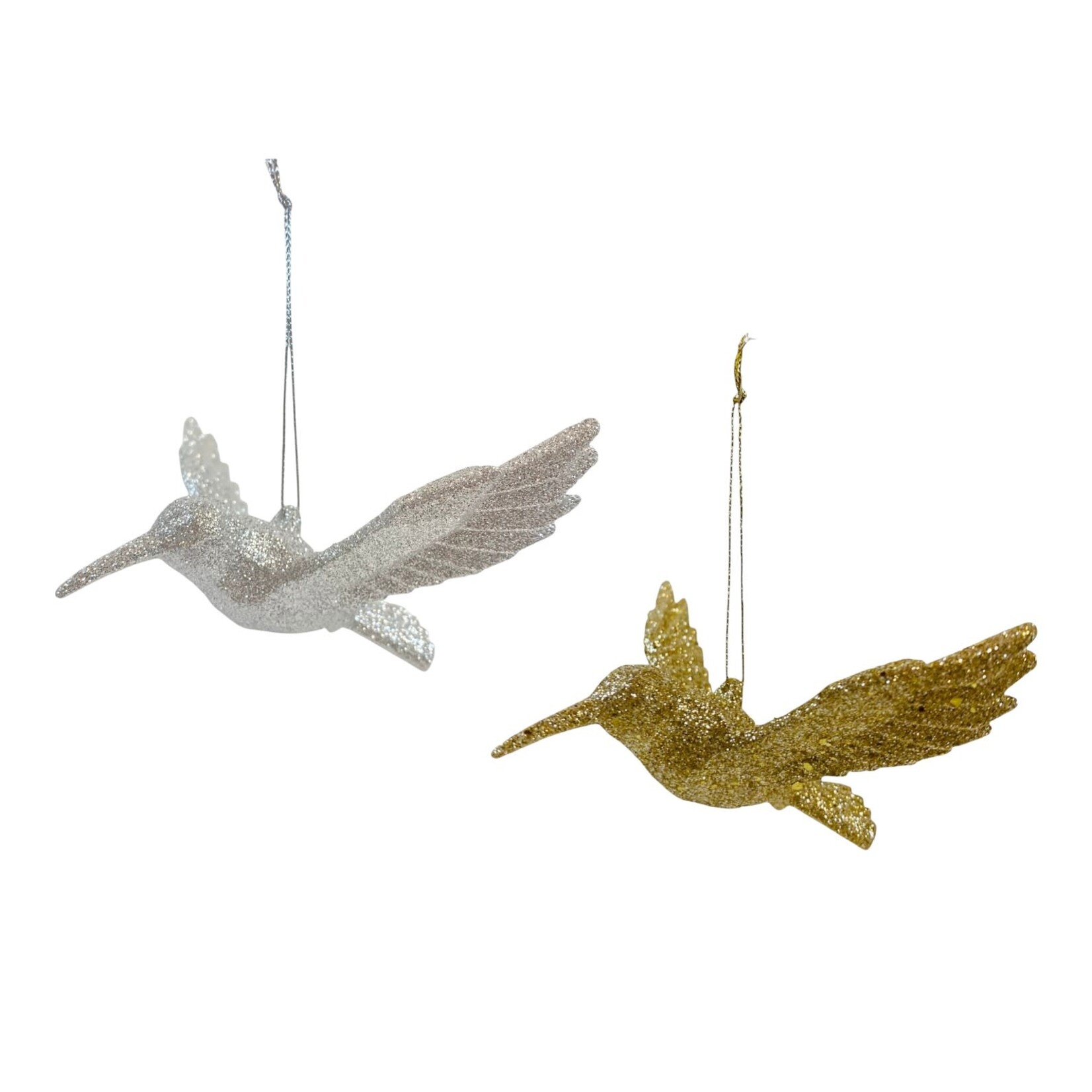 Option 2 Glitter Hummingbird Ornament