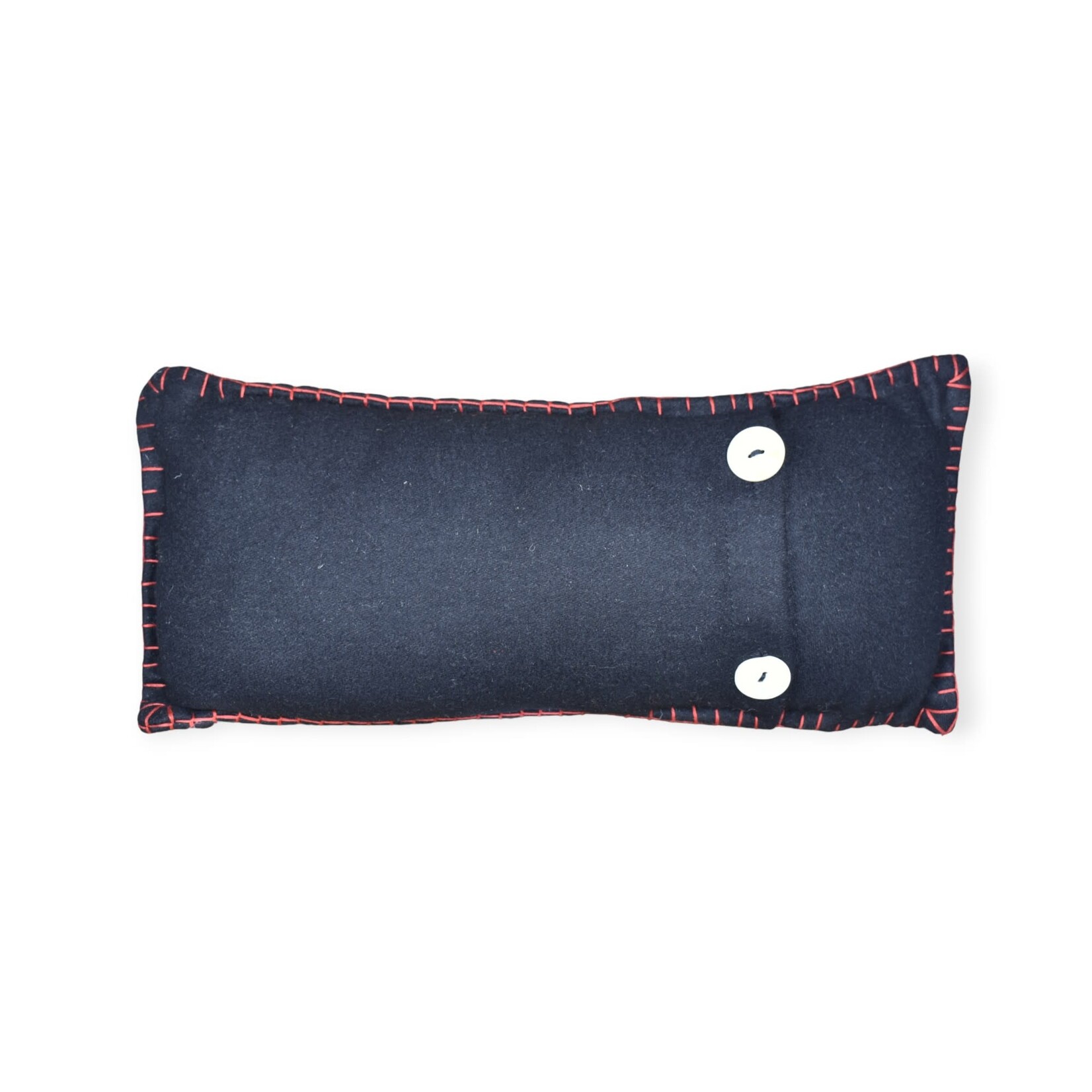 Stitch By Stitch Christmas Cardinals Pillow